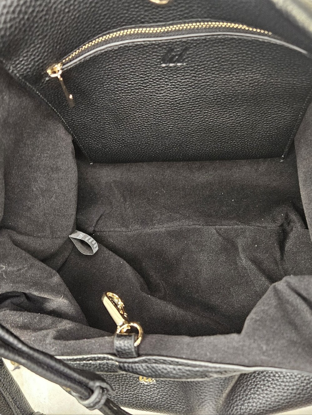 NWT Like Dreams Black Hobo Tote Bag - Picture 7 of 7